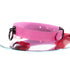 SiaLinda: BDSM Halsband Premium Vacchetta Leder aus Italien pink, mit oder ohne Ring, Geschenkverpackung - SiaLinda.com